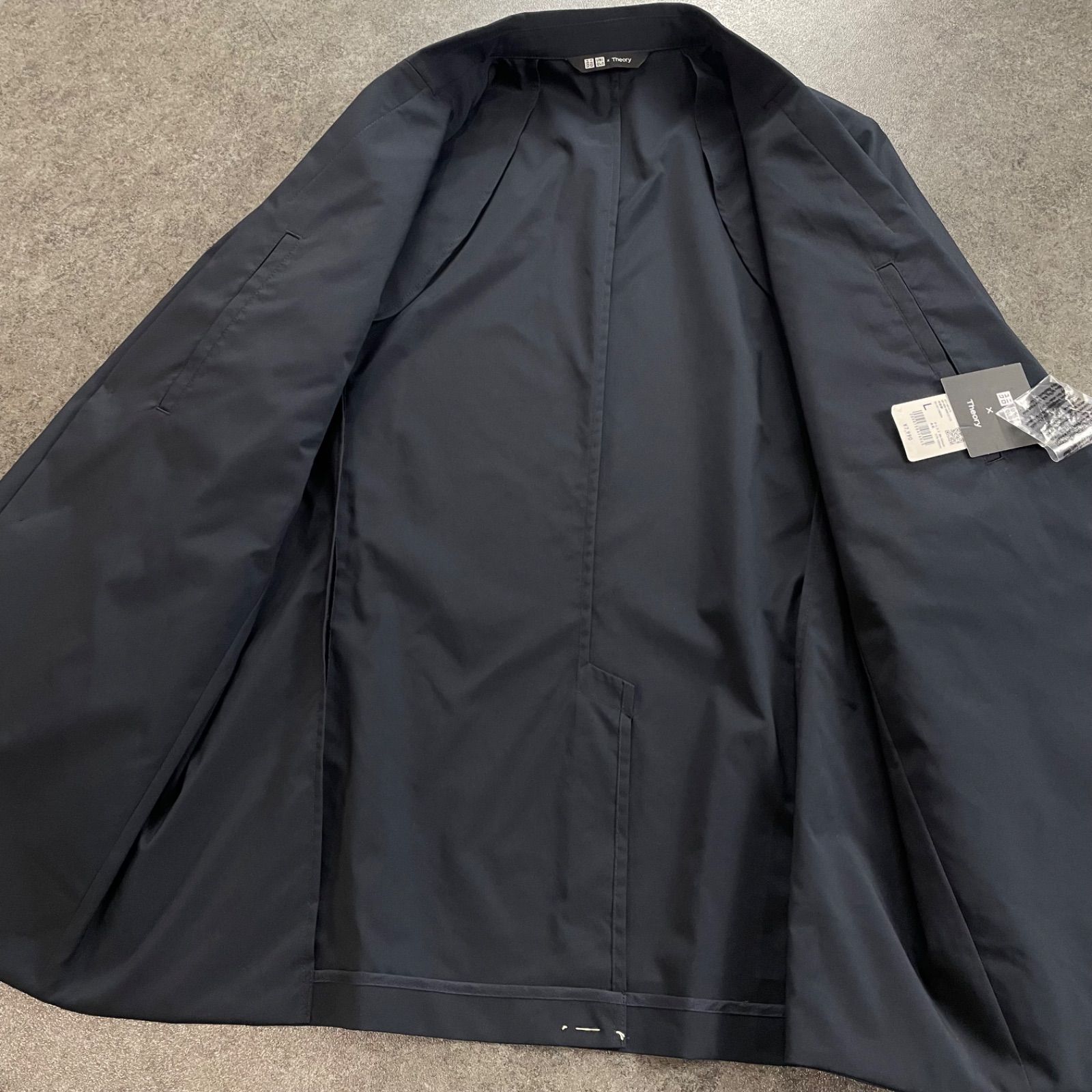 新品 未使用 UNIQLO theory ユニクロ セオリー コラボ 感動ジャケット 