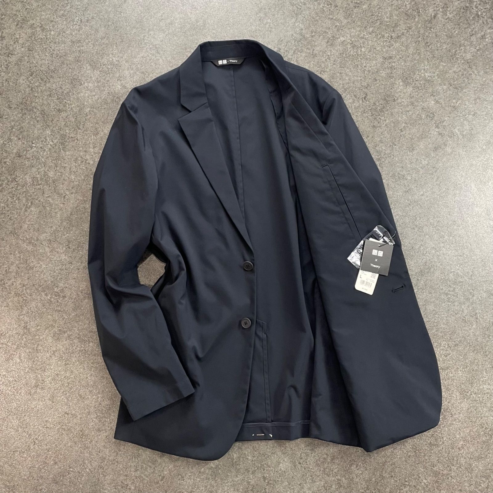 新品 未使用 UNIQLO theory ユニクロ セオリー コラボ 感動ジャケット