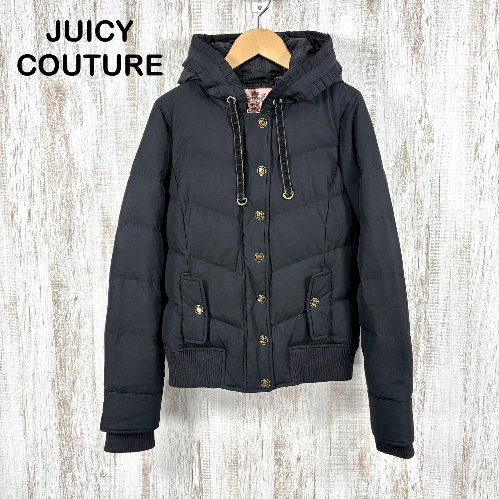 00s JUICY COUTURE ジューシークチュール ハート裏地 フリル 00s JUICY COUTURE ジューシークチュール ハート裏地 フリル