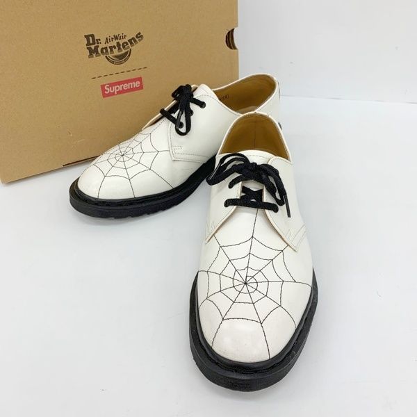 Supreme シュプリーム Dr.Martens Spiderweb シューズ 革靴 箱付き 全