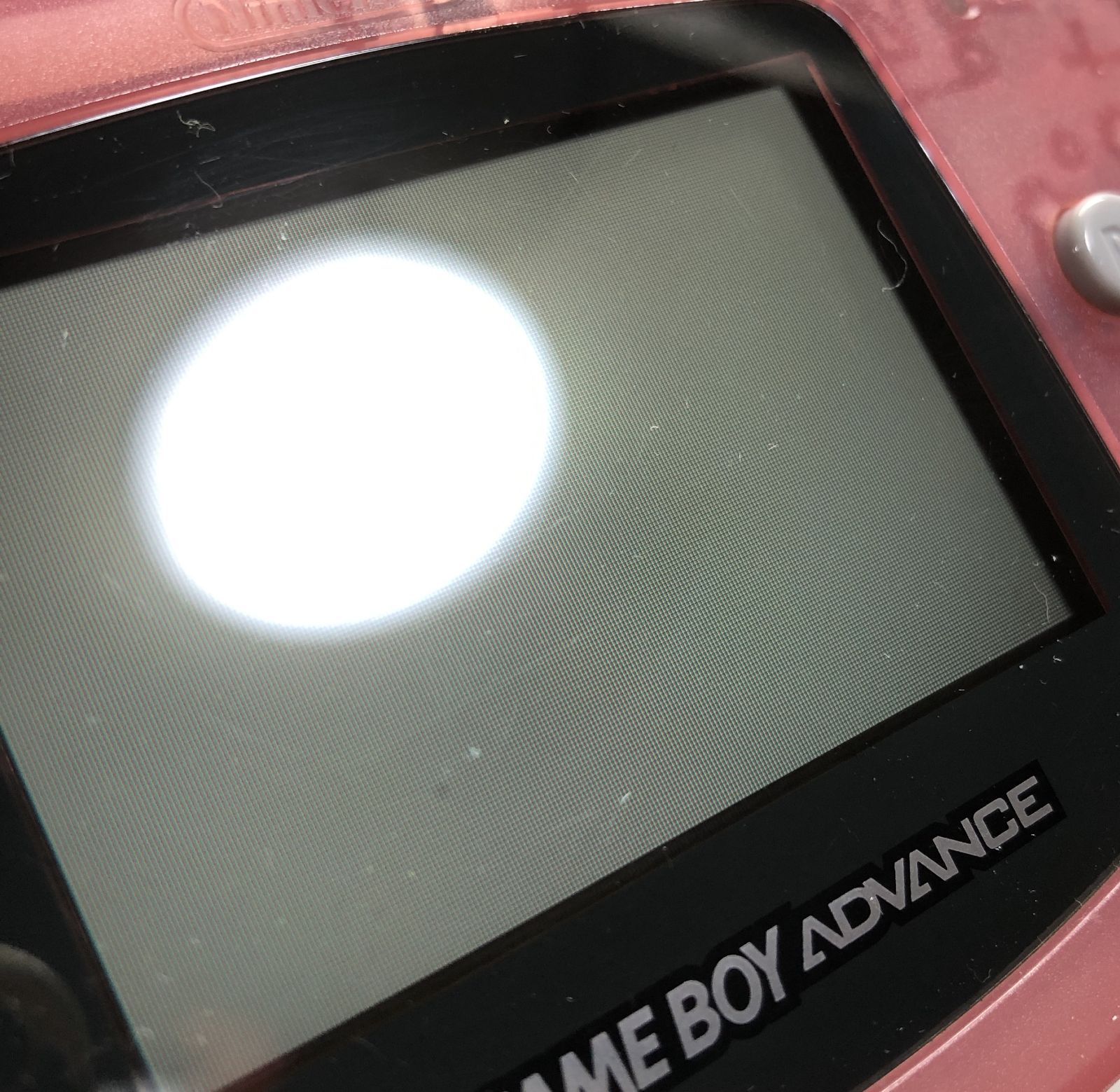 T◇希少◇Nintendo ゲームボーイアドバンス ミルキーピンク AGB-001 