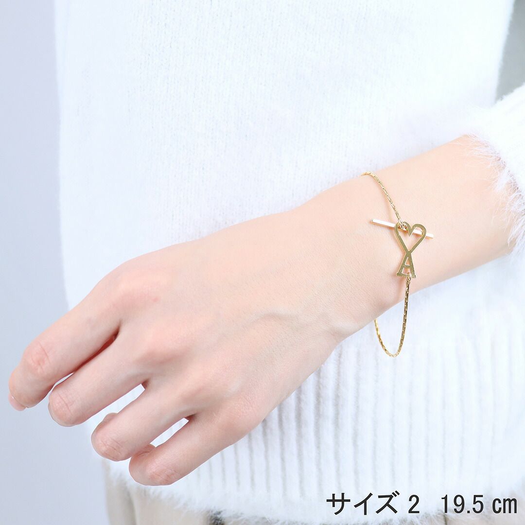 アミパリス AMI PARIS ブレスレット チェーンブレスレット AMI DE