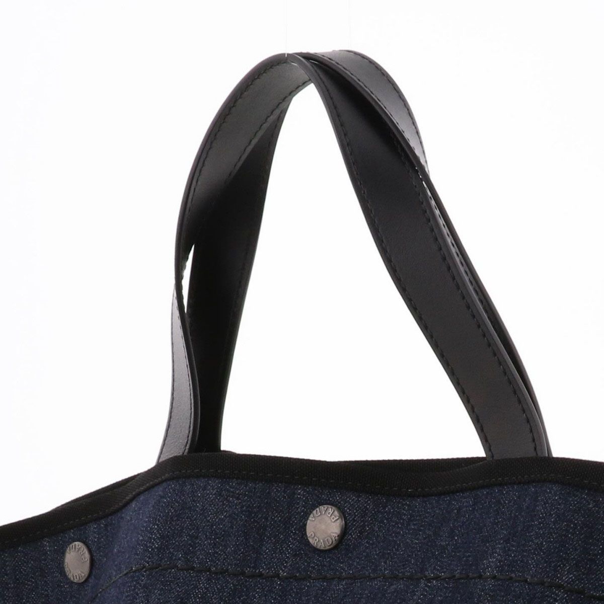 PRADA プラダ 2way トートバッグ 1BG244 レディース デニム 