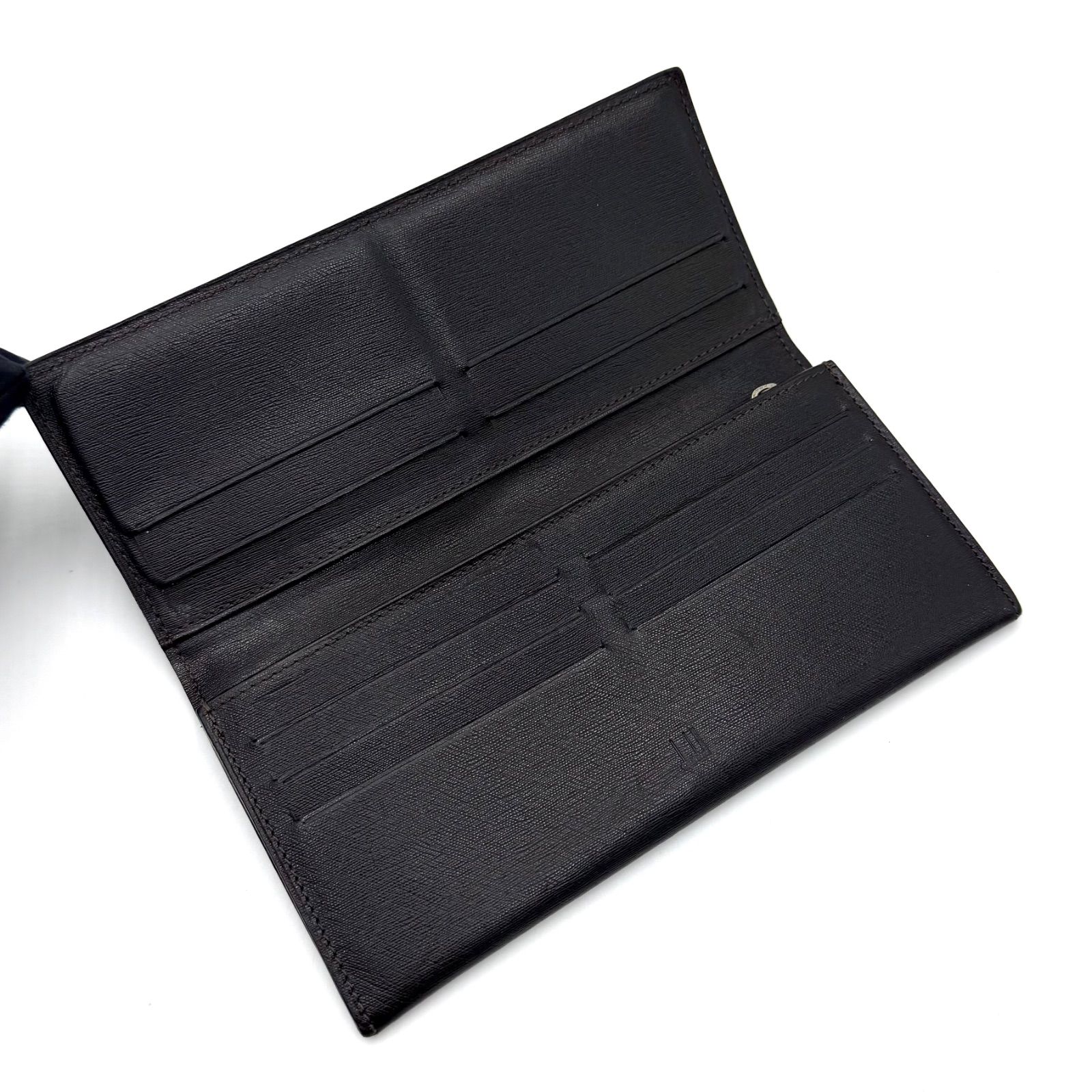 ダンヒル dunhill サイドカー 長財布 お札入れ 男女兼用 ブラック 