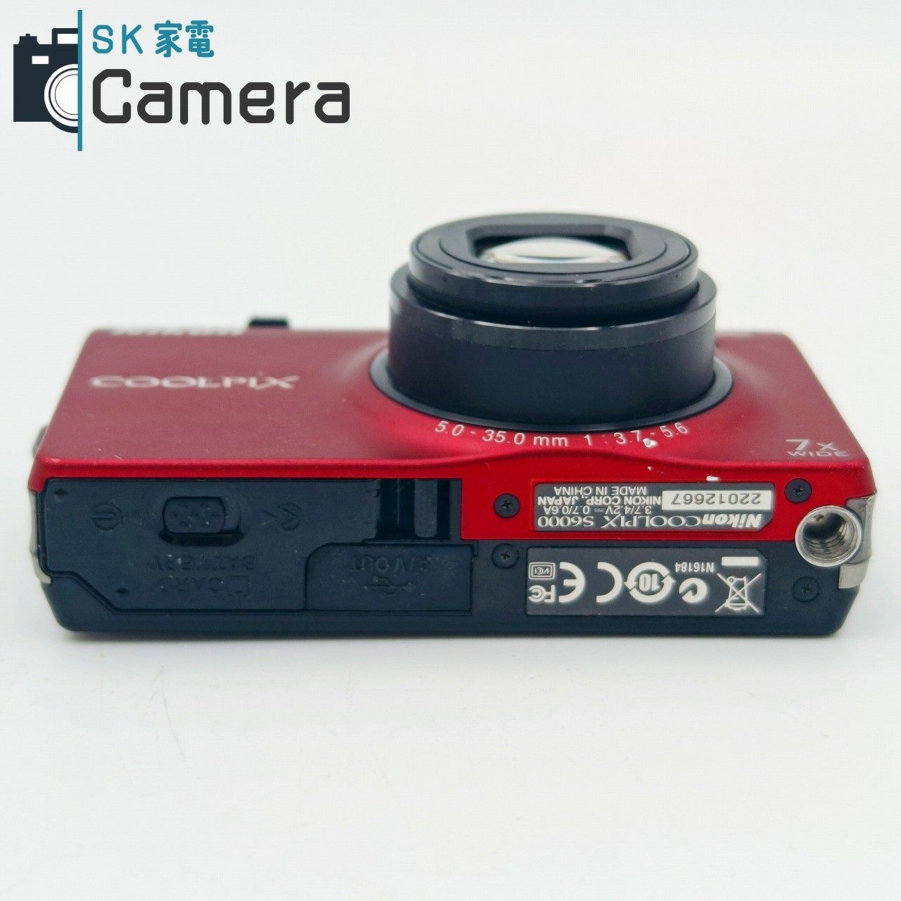 中古】 NIKON COOLPIX S6000 ニコン クールピクス コンパクトデジタル 