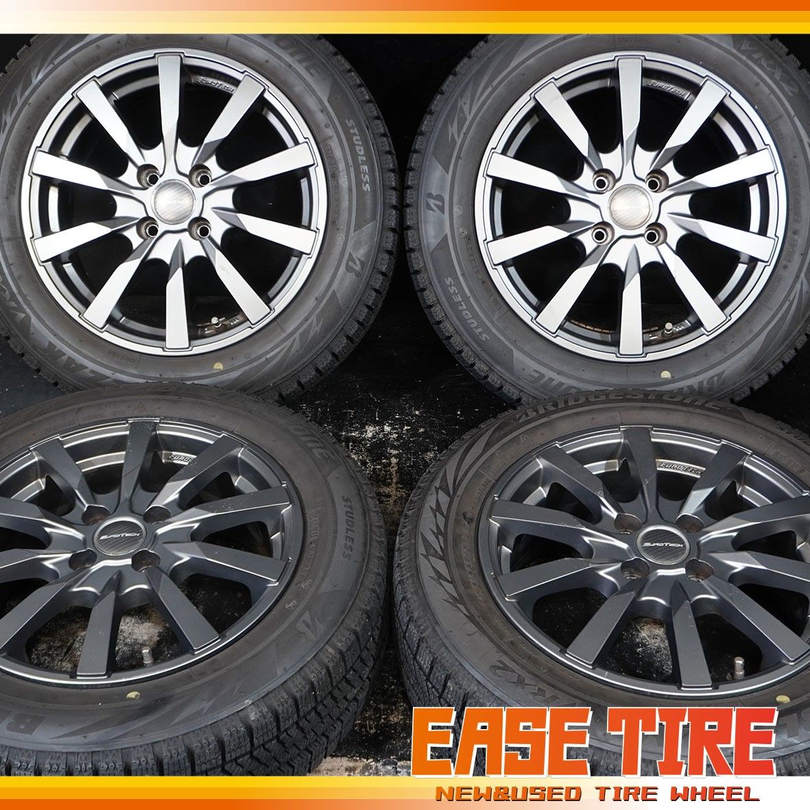22年製 バリ山 ブリヂストン BLIZZAK VRX2 ⁄ EUROTECH 175⁄65R15