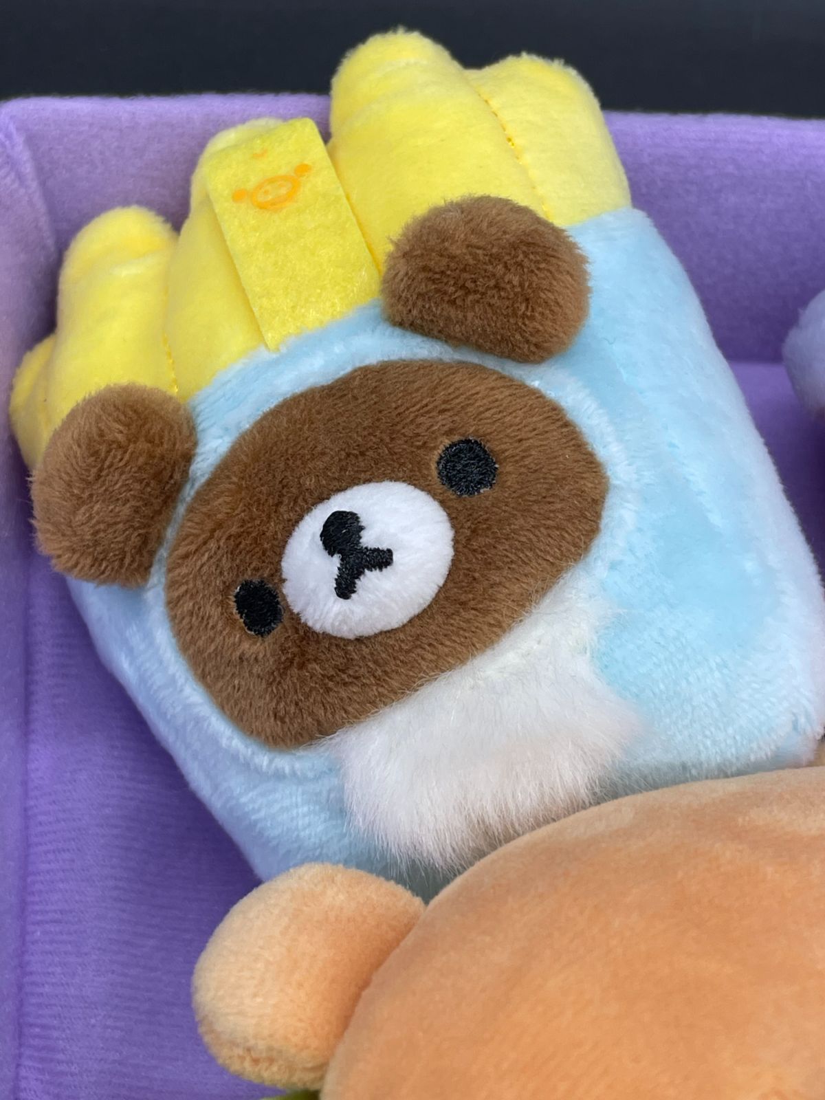 リラックマ ハンバーガーぬいぐるみセット タグ付き ファストフードシリーズ ㉖