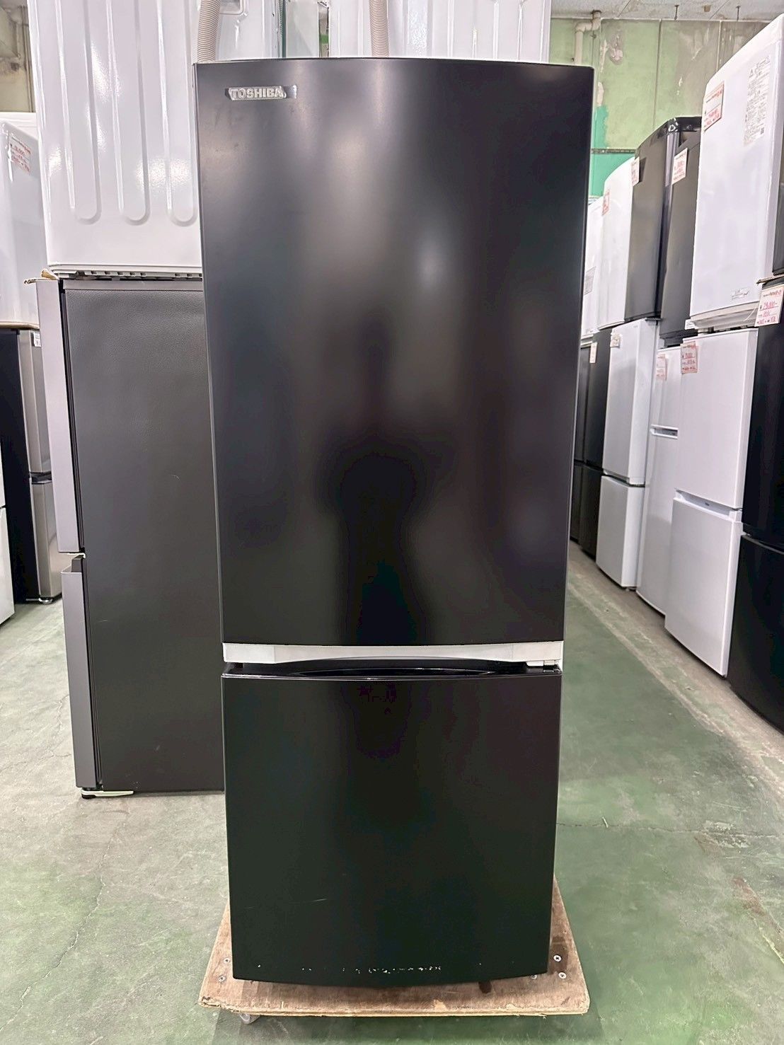 大阪送料無料☆3か月保障付き☆冷蔵庫☆東芝☆2ドア☆2020年☆GR-S15BS