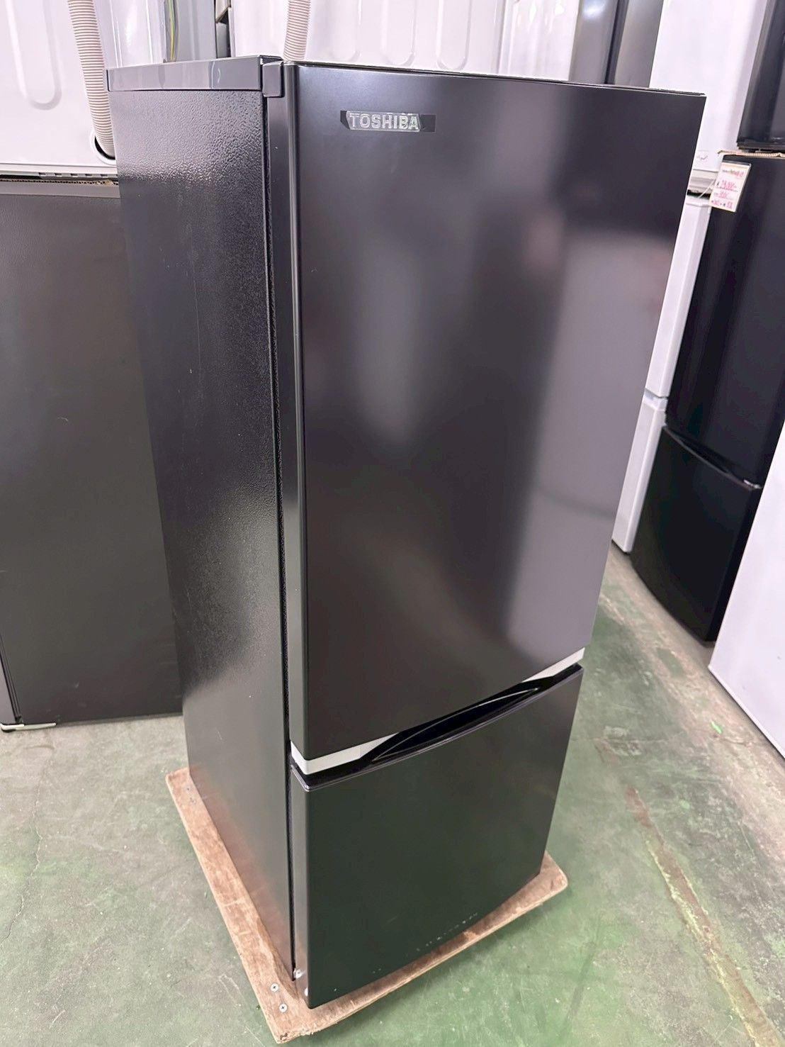 大阪送料無料☆3か月保障付き☆冷蔵庫☆東芝☆2ドア☆2020年☆GR-S15BS