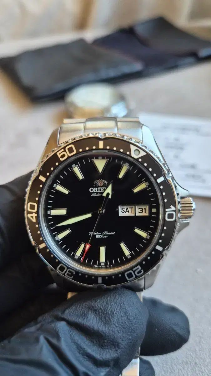 オリエント カマ ス 검판 ブレス 含む