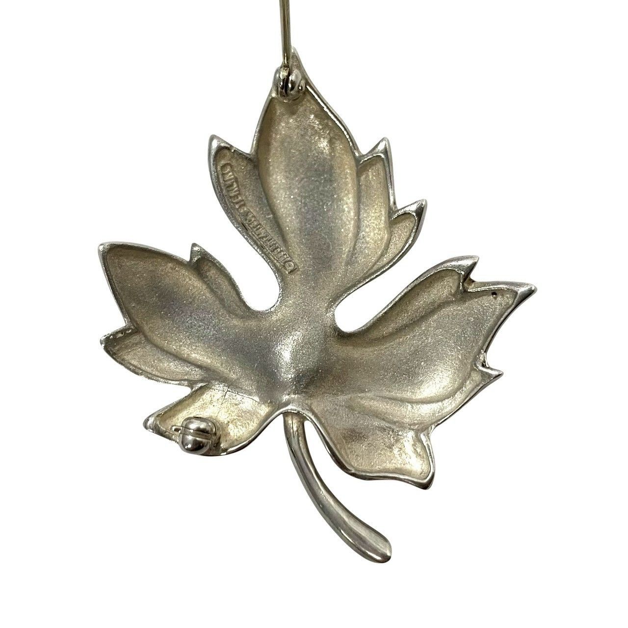 TIFFANY&Co.】メイプル リーフ 1995 ブローチ SV925 STERLING SILVER