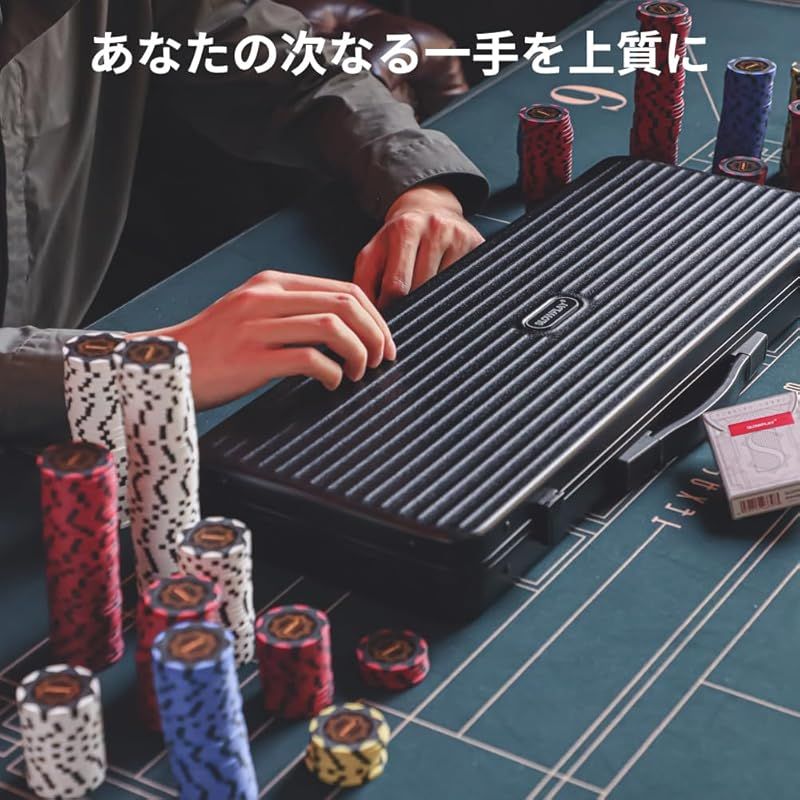 SLOWPLAY Nashクレイポーカーチップ 14g 重量感あるクレイチップ 40mm