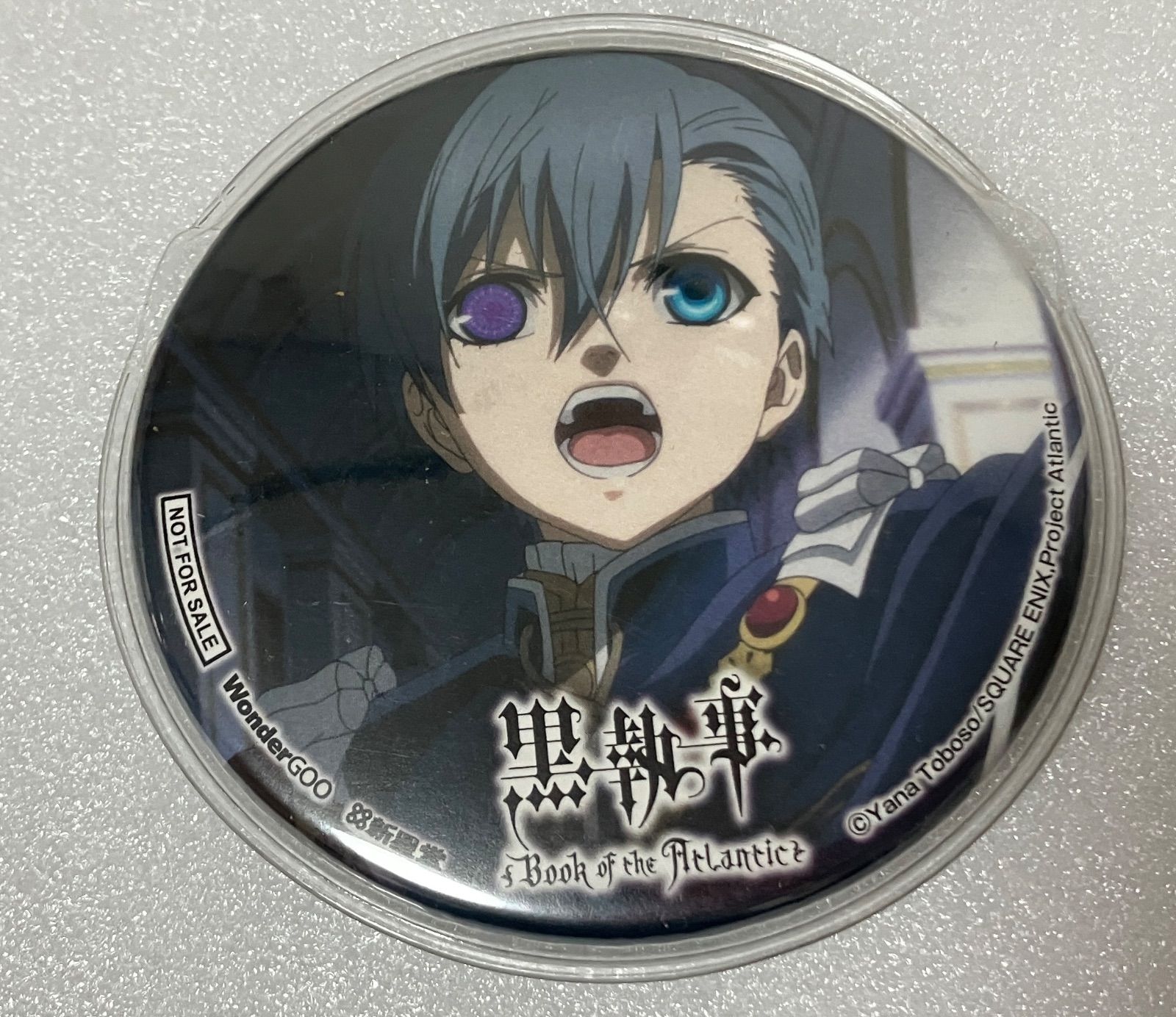 f 黒執事 シエル ファントムハイヴ Book of the Atlantic WonderGoo 缶バッジ