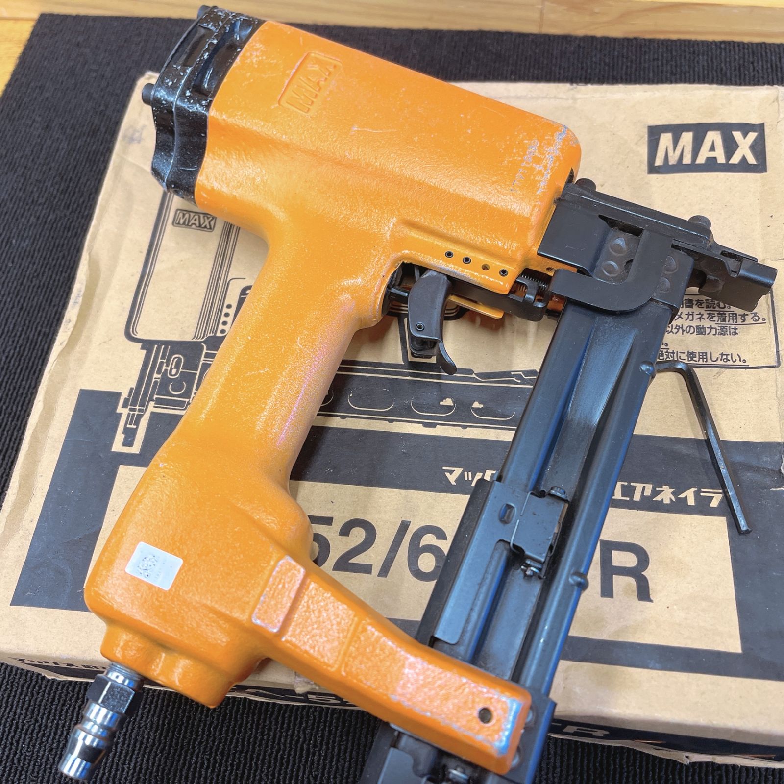 MAX マックス 6 mm エアタッカー TA-52|625 TR 動作良好