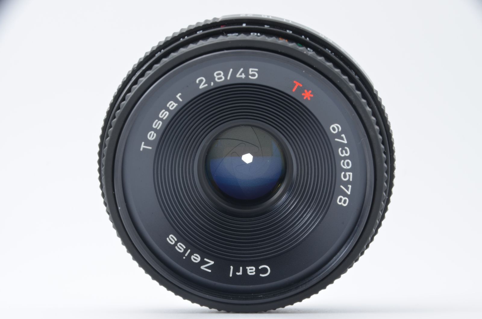 ☆極上品☆ コンタックス CONTAX Carl Zeiss Tessar T* 45mm F2.8 AEJ