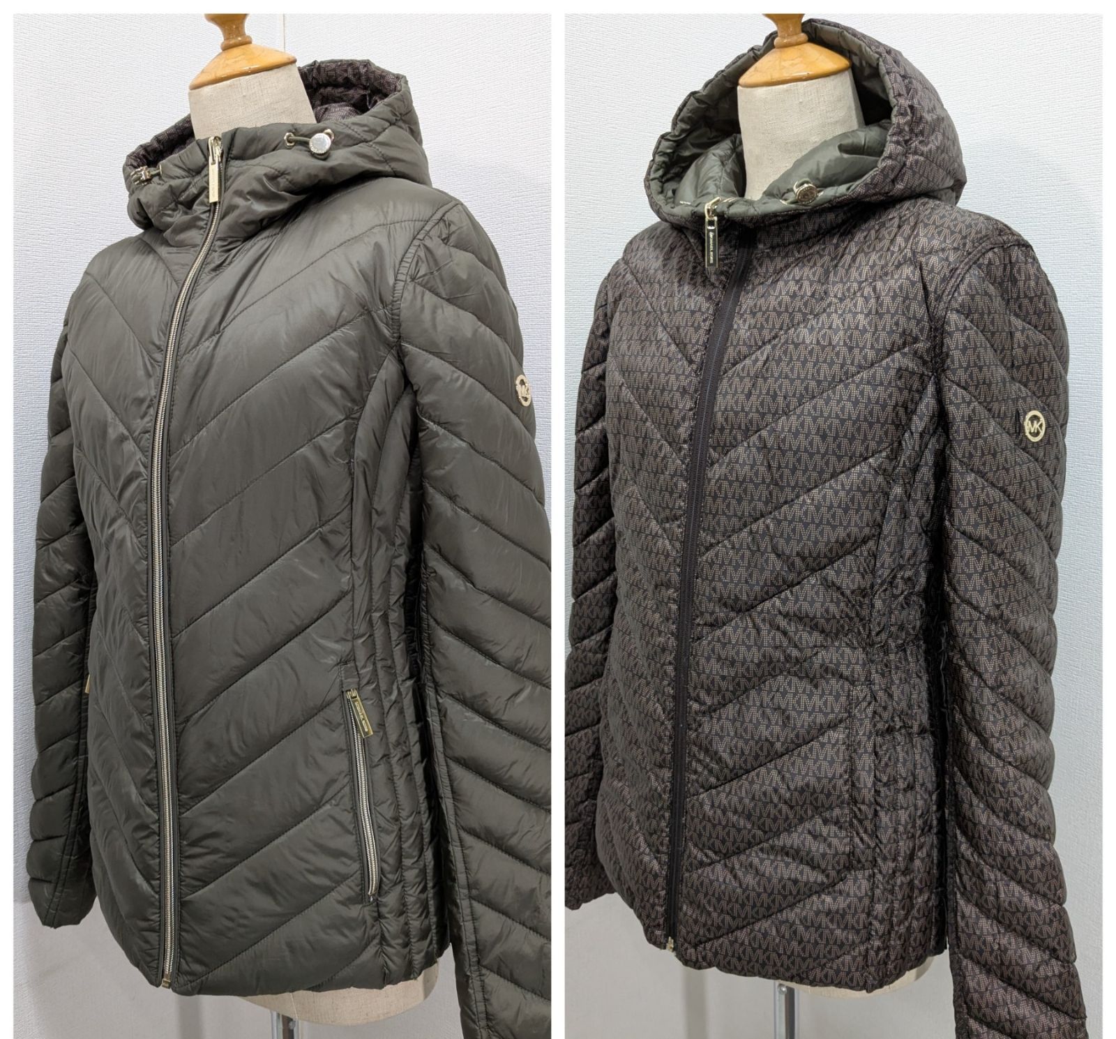 MICHAEL KORS マイケルコース リバーシブル MKロゴ パッカブル 