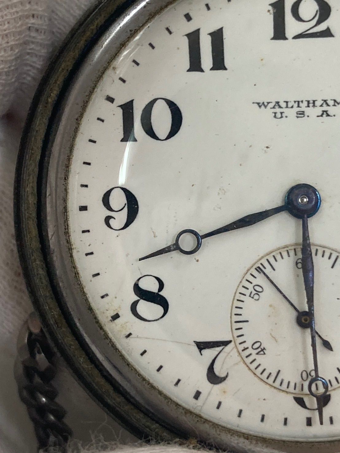 品】Waltham 懐中時計 U.S.A. ウォルサム 手巻き アンティーク 現状品