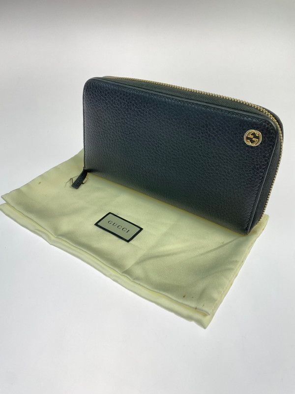 中古品】GUCCI グッチ 509644 インターロッキングG ロングウォレット