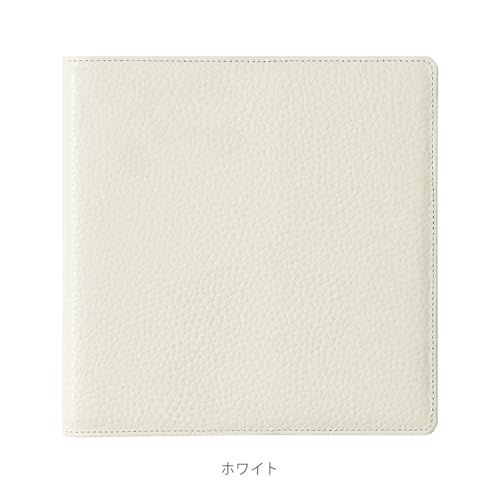 クオバディス 本革 牛革 手帳カバー テール 16 cm ホワイト qv x 1630 wh
