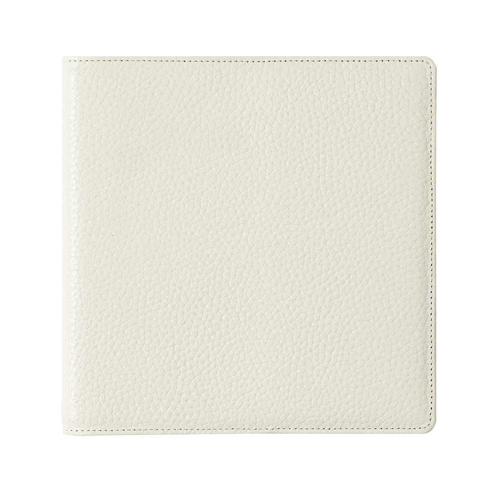 クオバディス 本革 牛革 手帳カバー テール 16 cm ホワイト qv x 1630 wh