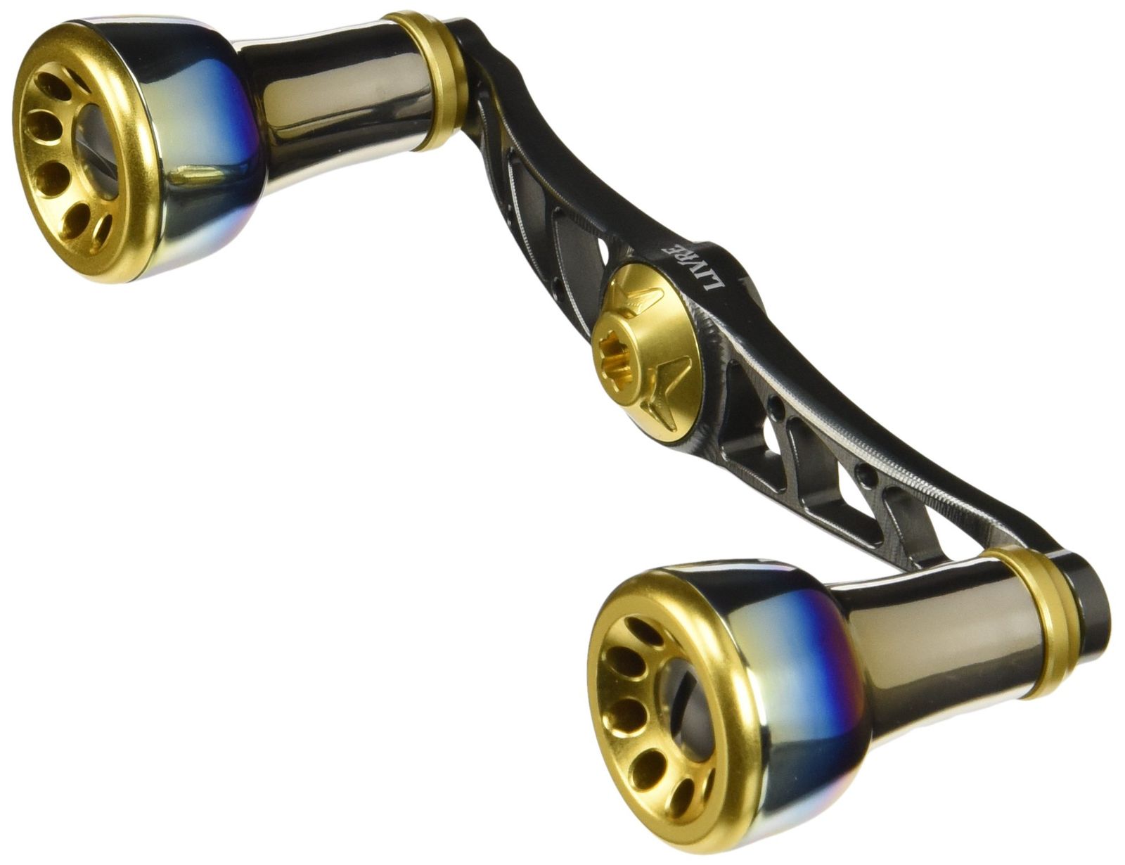 LIVRE リブレ リール FullComp クランク 右巻用 ダイワ100用 ガンメタP ゴールドG