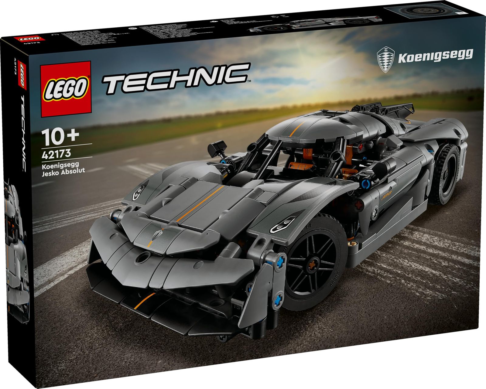 レゴ LEGO テクニック Koenigsegg Jesko Absolut ハイパーカー <グレー> おもちゃ 玩具 プレゼント ブロック 男の子 女の子 子供 10歳 11歳 12歳 小学生 乗り物 車 ミニカー 42173