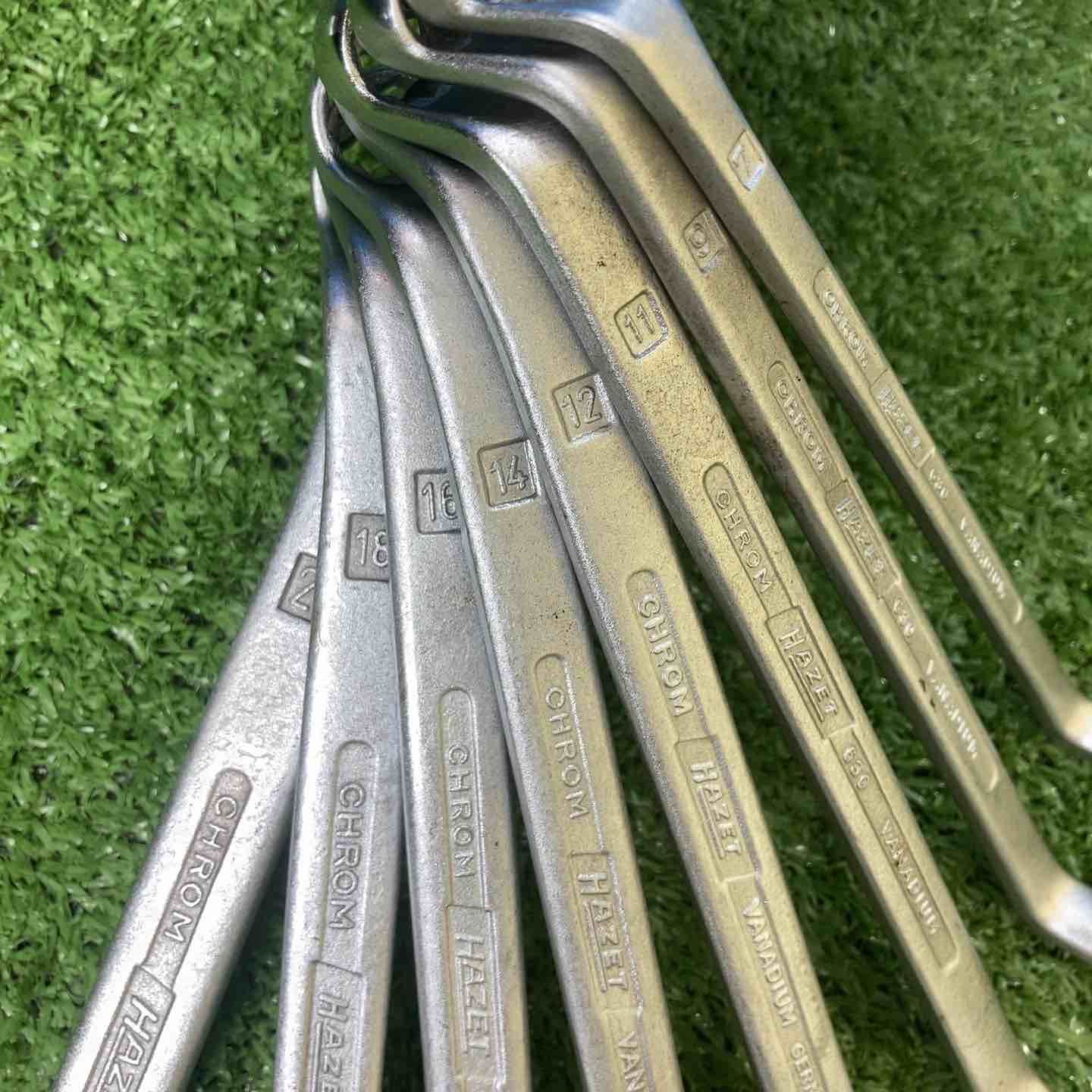 HAZET ダブルボックスエンドレンチ メガネレンチ 630シリーズ 8本