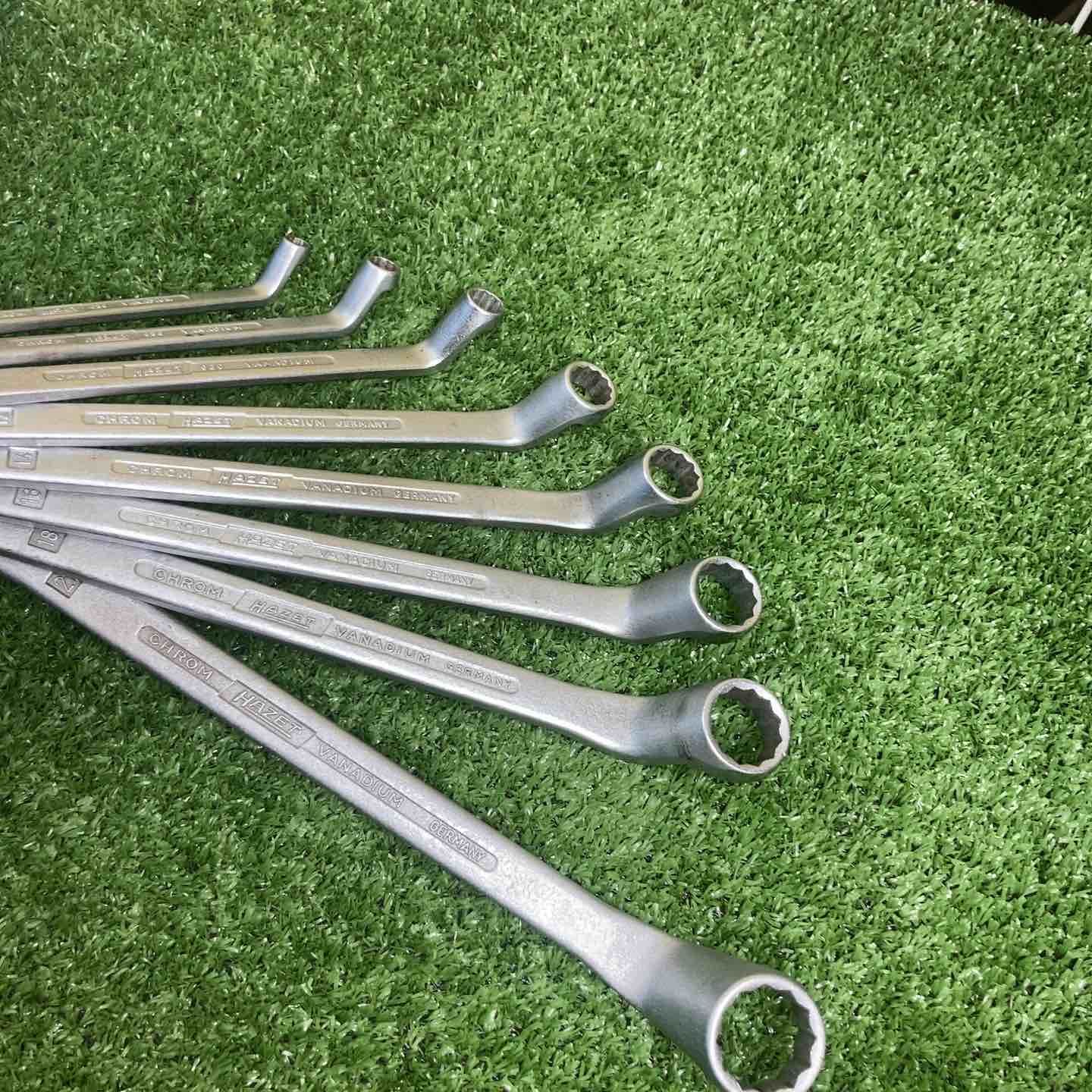  HAZET ダブルボックスエンドレンチ メガネレンチ 630シリーズ 8本 メガネレンチ スパナ レンチ