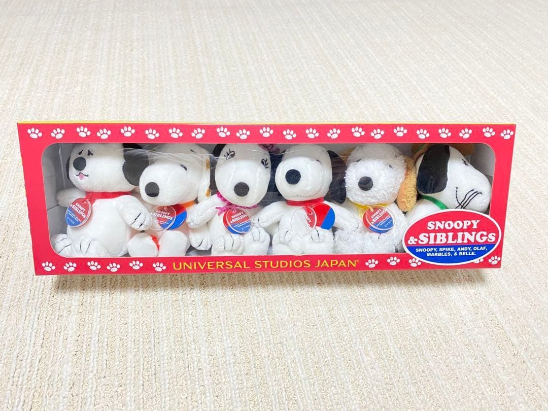 MT-00047 SNOOPY - SIBLINGS ぬいぐるみセット