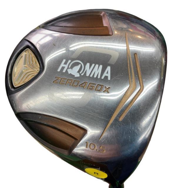 【】 本間ゴルフ HONMA ZERO460x 10.5° ドライバー DR 3S ARMRQX 47(ドライバー) (フレックスR) メンズ 男性用 右利き 右用 Dランク ゴルフクラブ