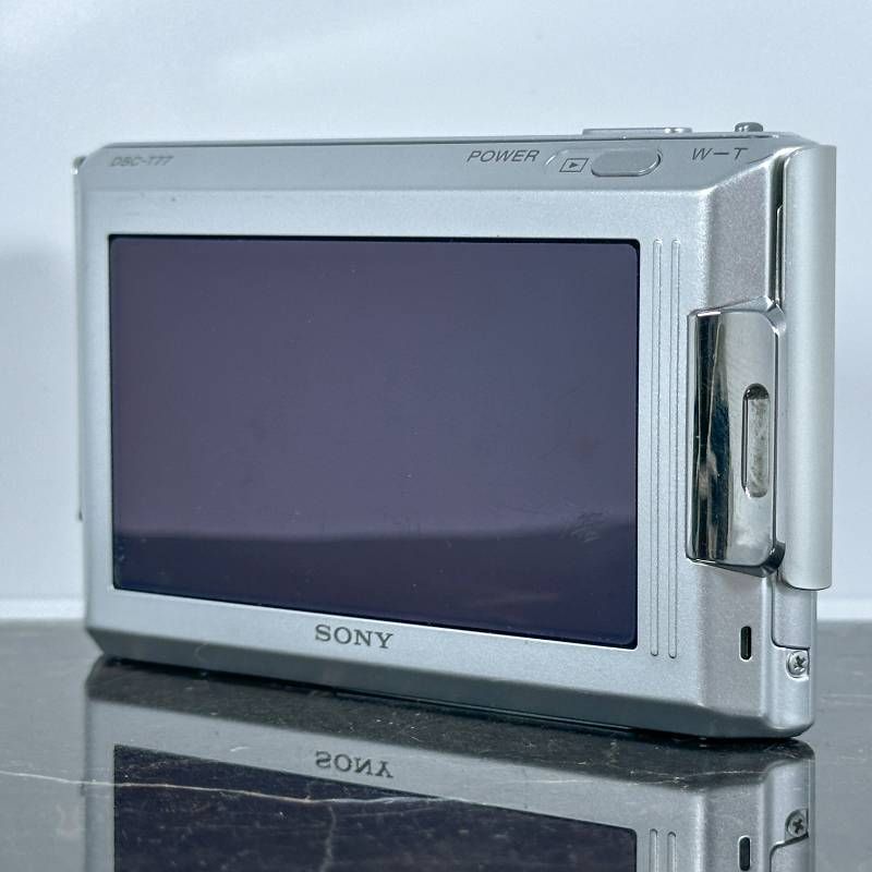 SONY Cyber-shot DSC-T77 シルバー コンパクトデジタルカメラ 1010万 SONY Cyber-shot DSC-T77 シルバー コンパクトデジタルカメラ 1010万