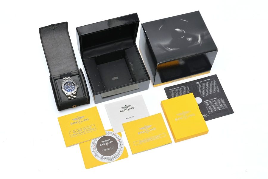  ブライトリング BREITLING スーパーオーシャン A17340 ブラック 自動巻 商品番号 65977 柄物 自動巻き時計 腕時計(アナログ)