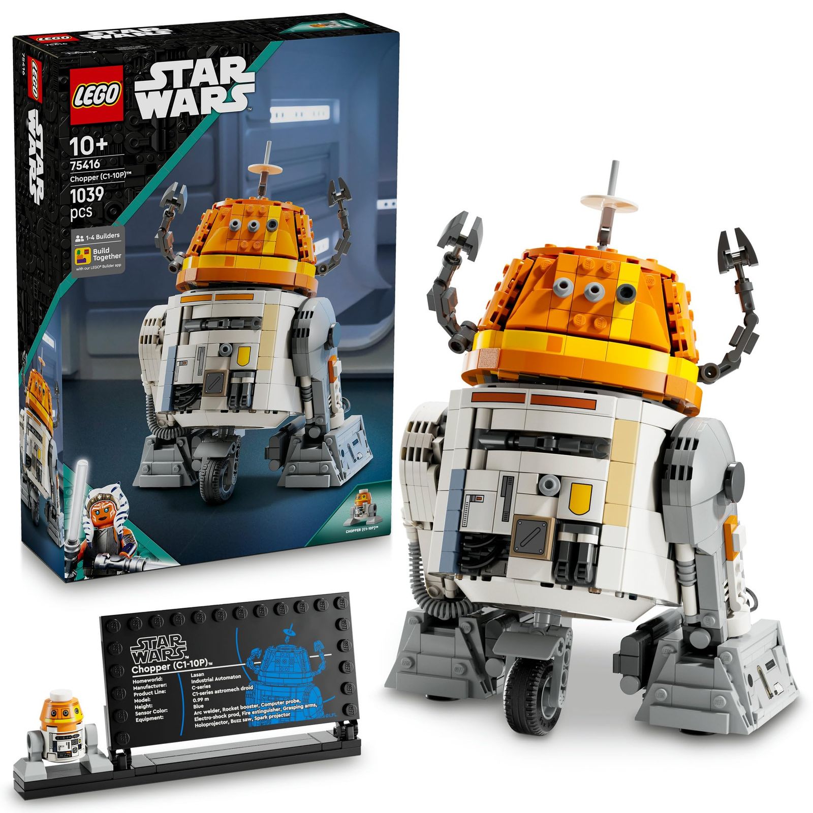 レゴ LEGO スター ウォーズ C 1 10 P チョッパー TM アストロメク ドロイド おもちゃ 玩具 プレゼント ブロック 男の子 女の子 子供 10歳 11歳 12歳 小学生 宇宙 フィギュア グッズ 75416