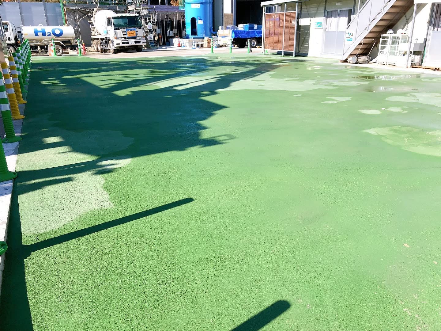 パワーテックスベリ止めコート材 グリーン 10 kg