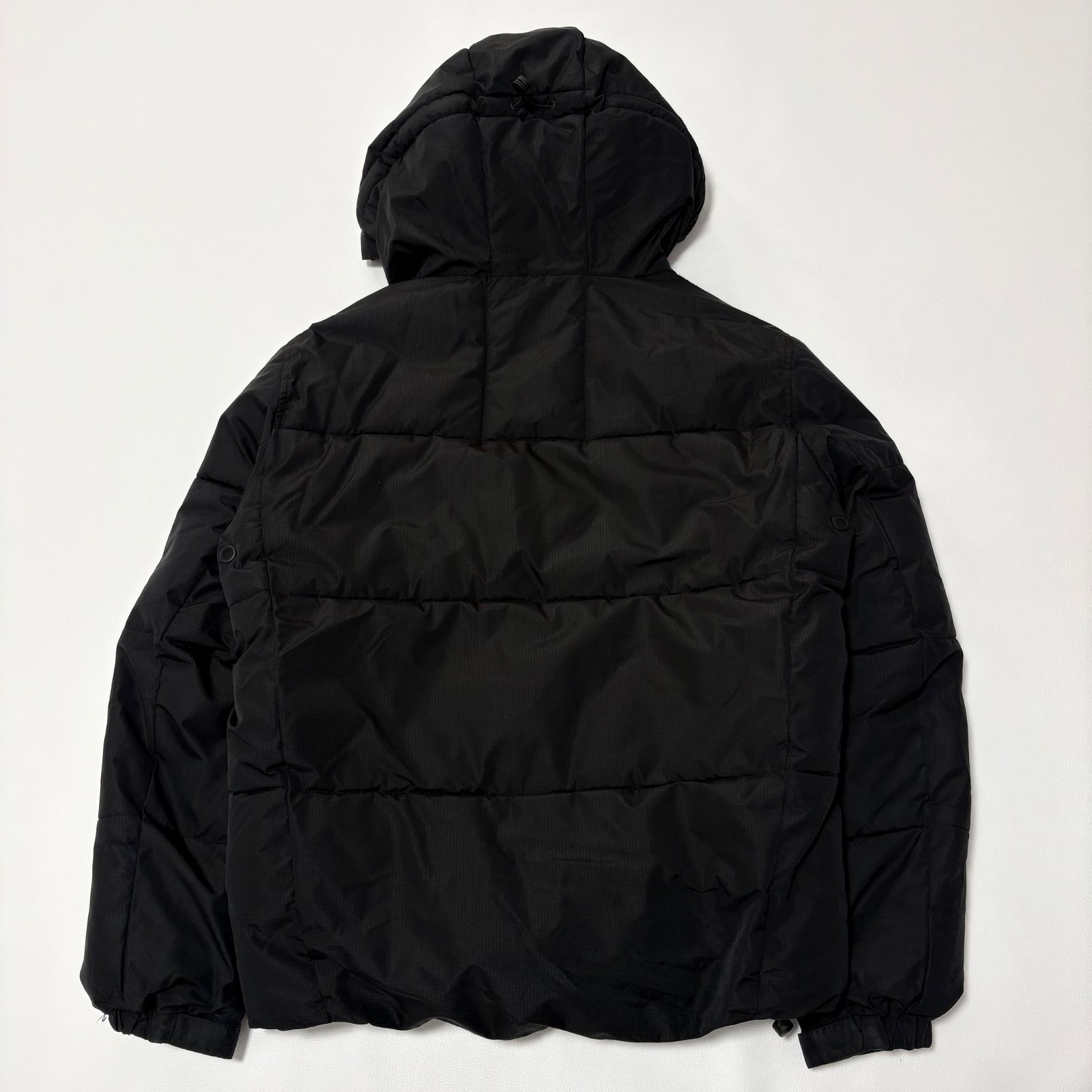 ZARA／ザラ】 ブラック フード付き中綿ジャケット メンズM（ユニ 