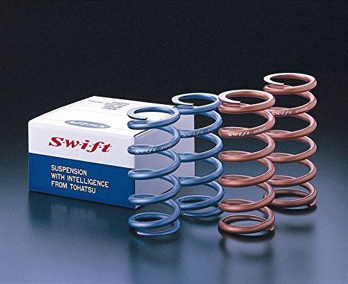 新品 Swift(スウィフト) 直巻スプリング(2本SET)内径ID60mm/自由長5 inch (127.0mm/ばね定数8kgf/mm Z60-127-080