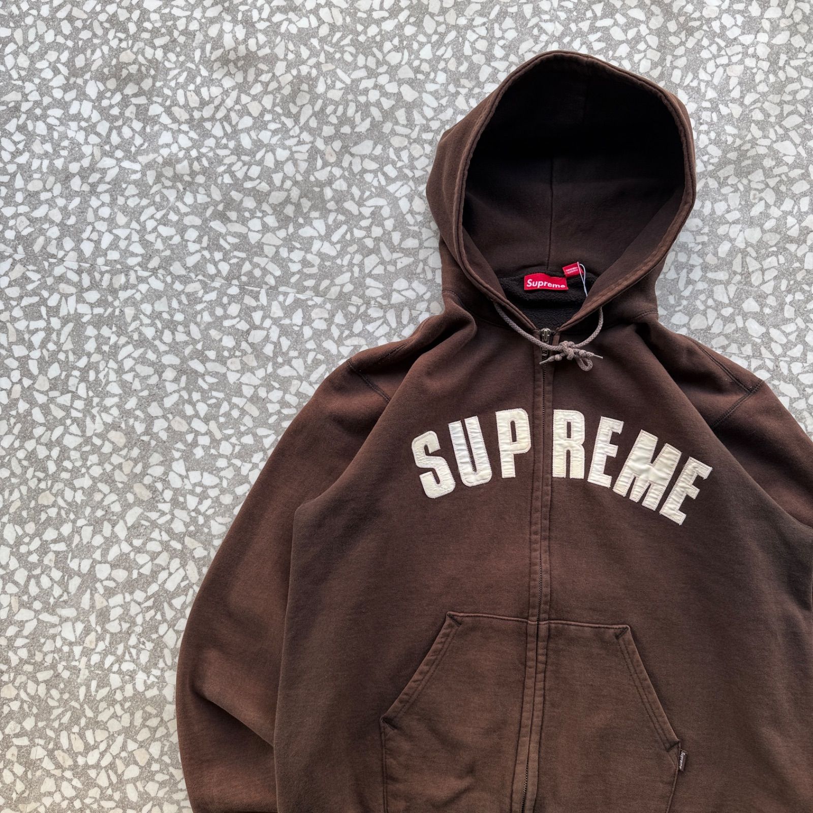 Supreme / 00's- zip hoodie オールドシュプリーム 肉厚 ジップ