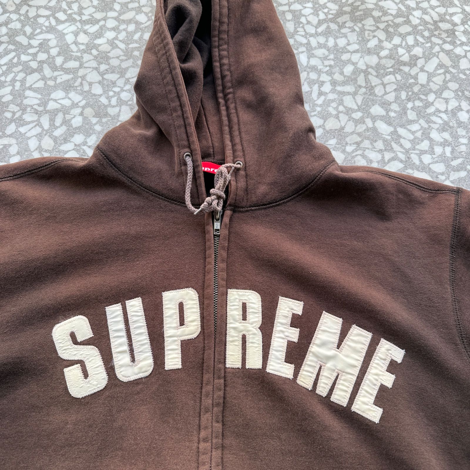 Supreme / 00's- zip hoodie オールドシュプリーム 肉厚 ジップ