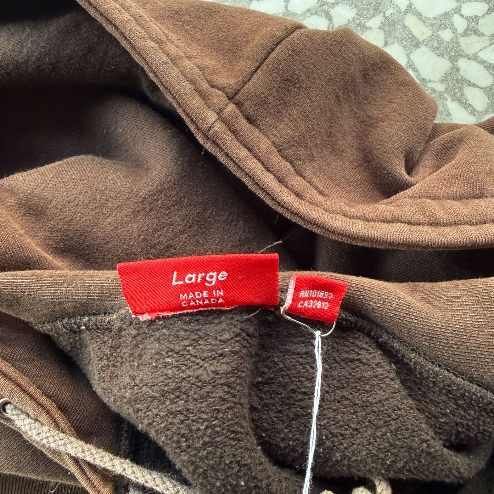 Supreme / 00's- zip hoodie オールドシュプリーム 肉厚 ジップ