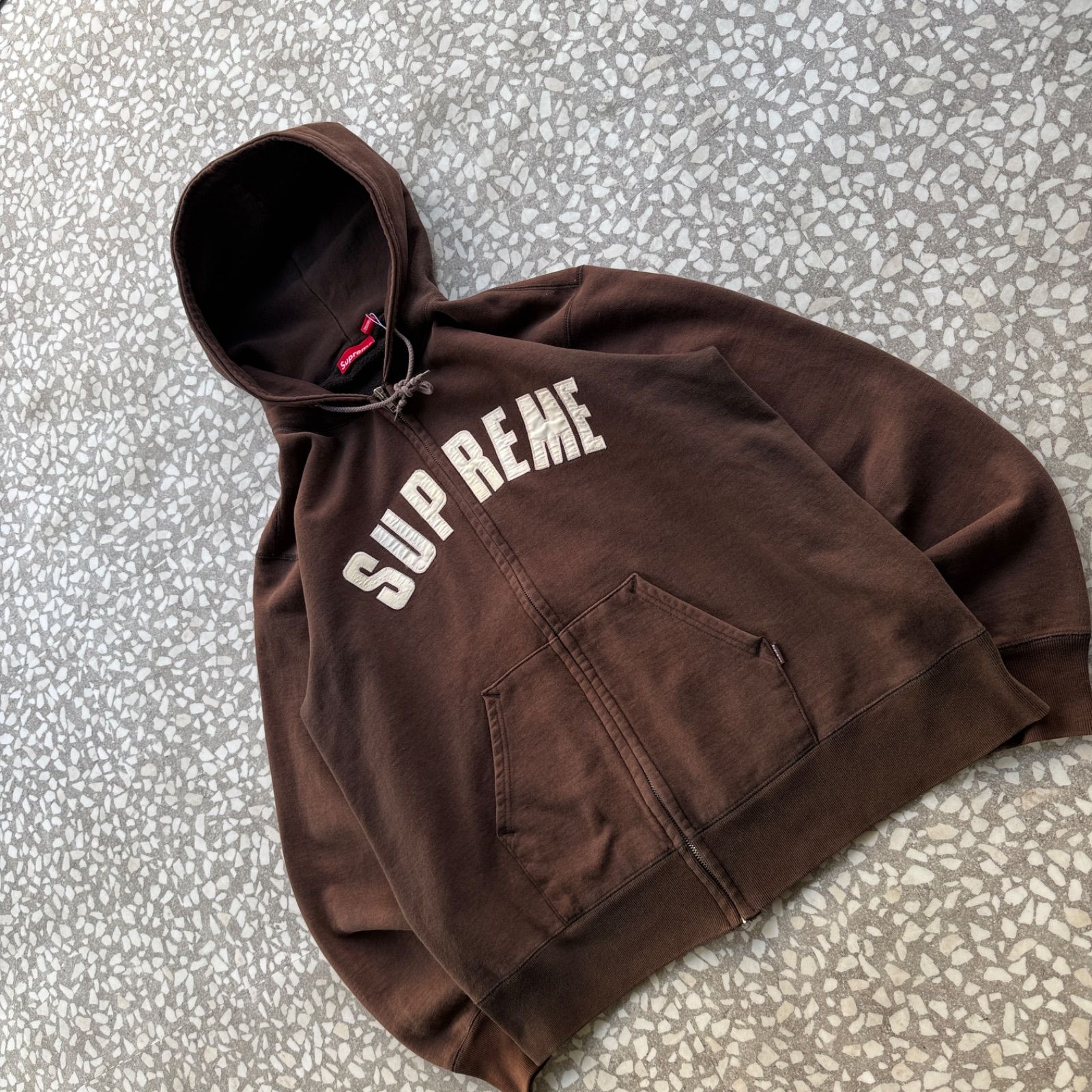 Supreme / 00's- zip hoodie オールドシュプリーム 肉厚 ジップ
