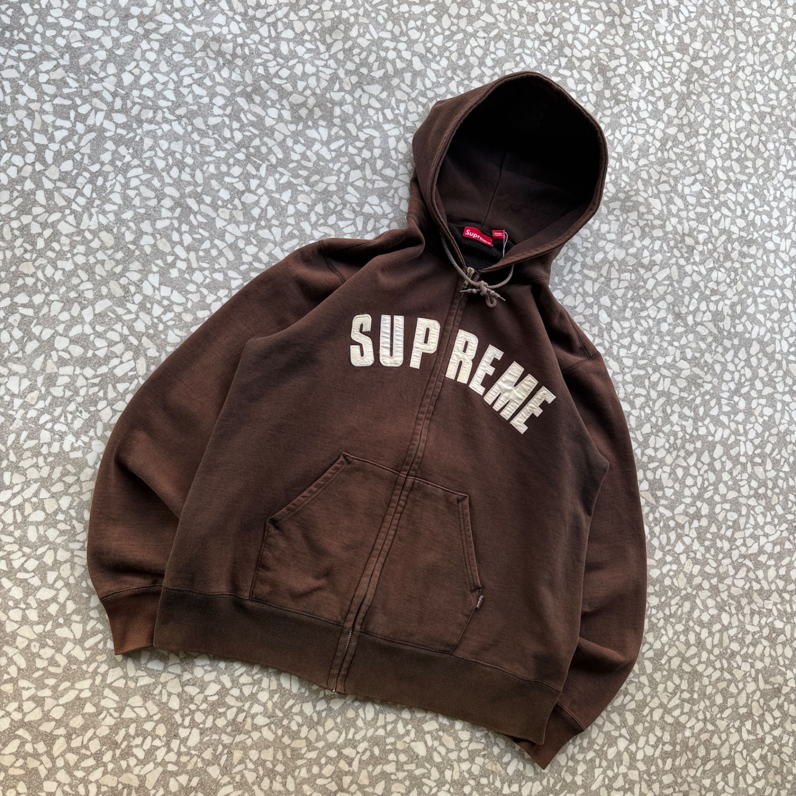Supreme / 00's- zip hoodie オールドシュプリーム 肉厚 ジップ