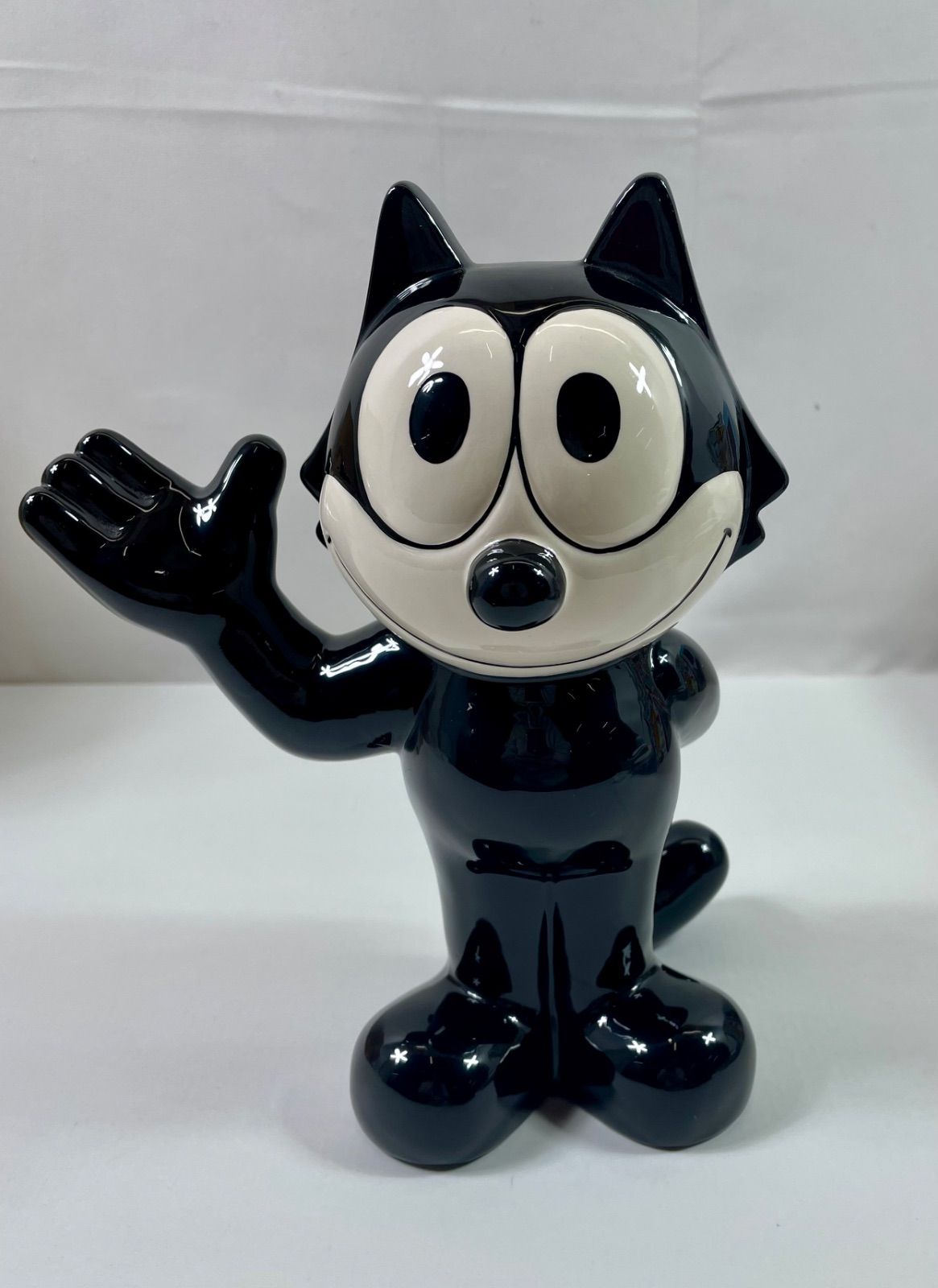 A2625・フィリックス ザ キャット 貯金箱 felix the cat 2008 陶器 ※箱