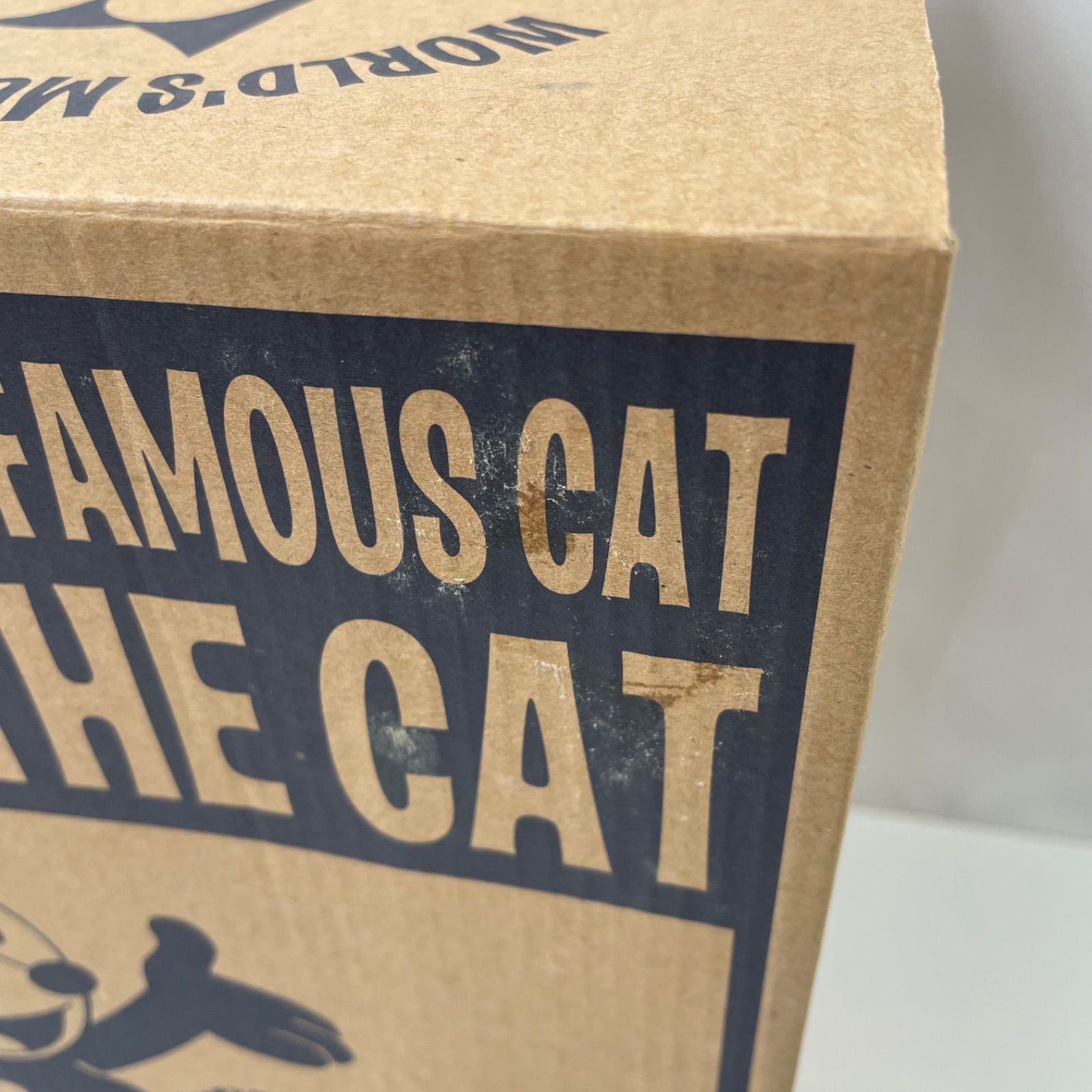 A2625・フィリックス ザ キャット 貯金箱 felix the cat 2008 陶器 ※箱