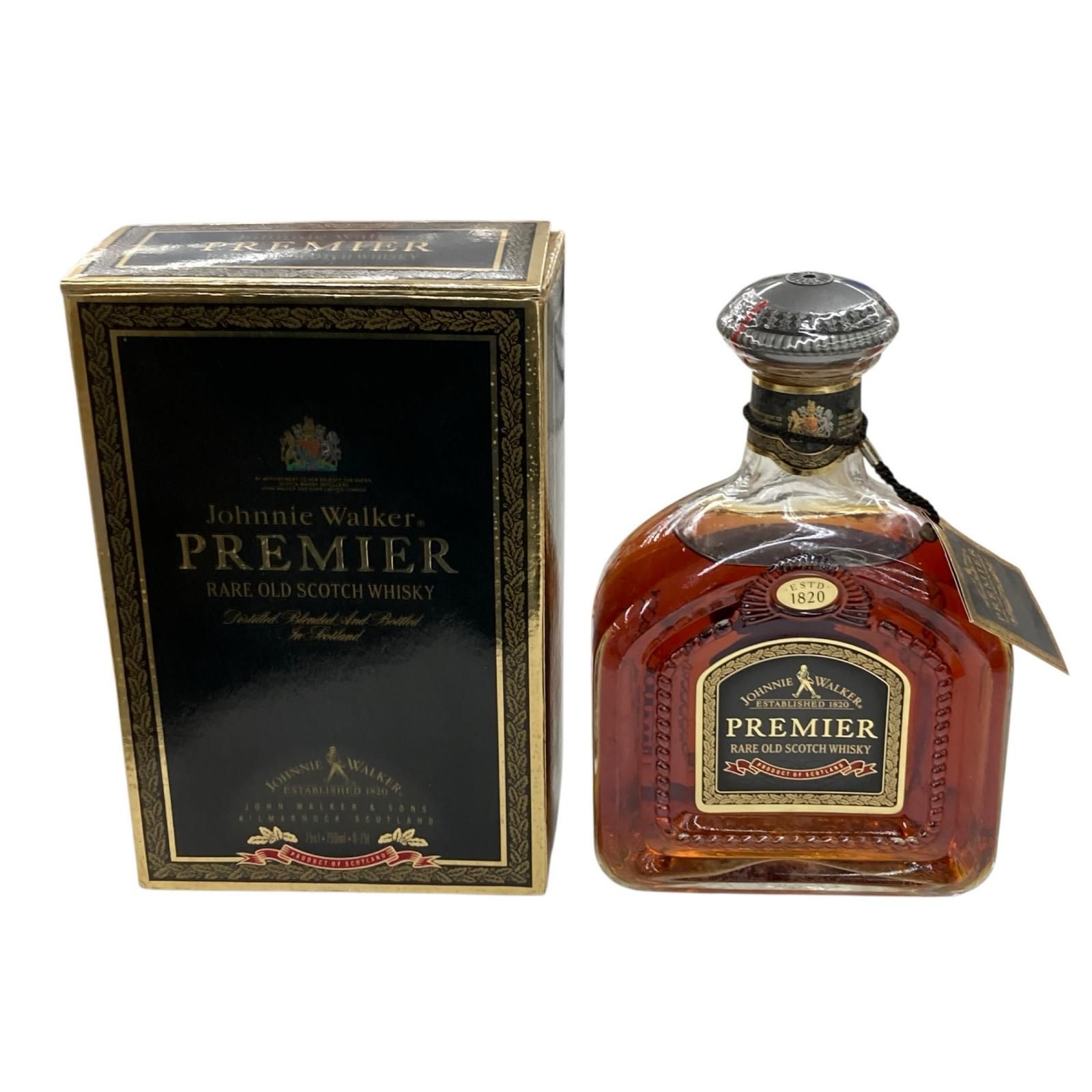 186000 古酒 ジョニーウォーカープレミア スコッチウイスキー 43