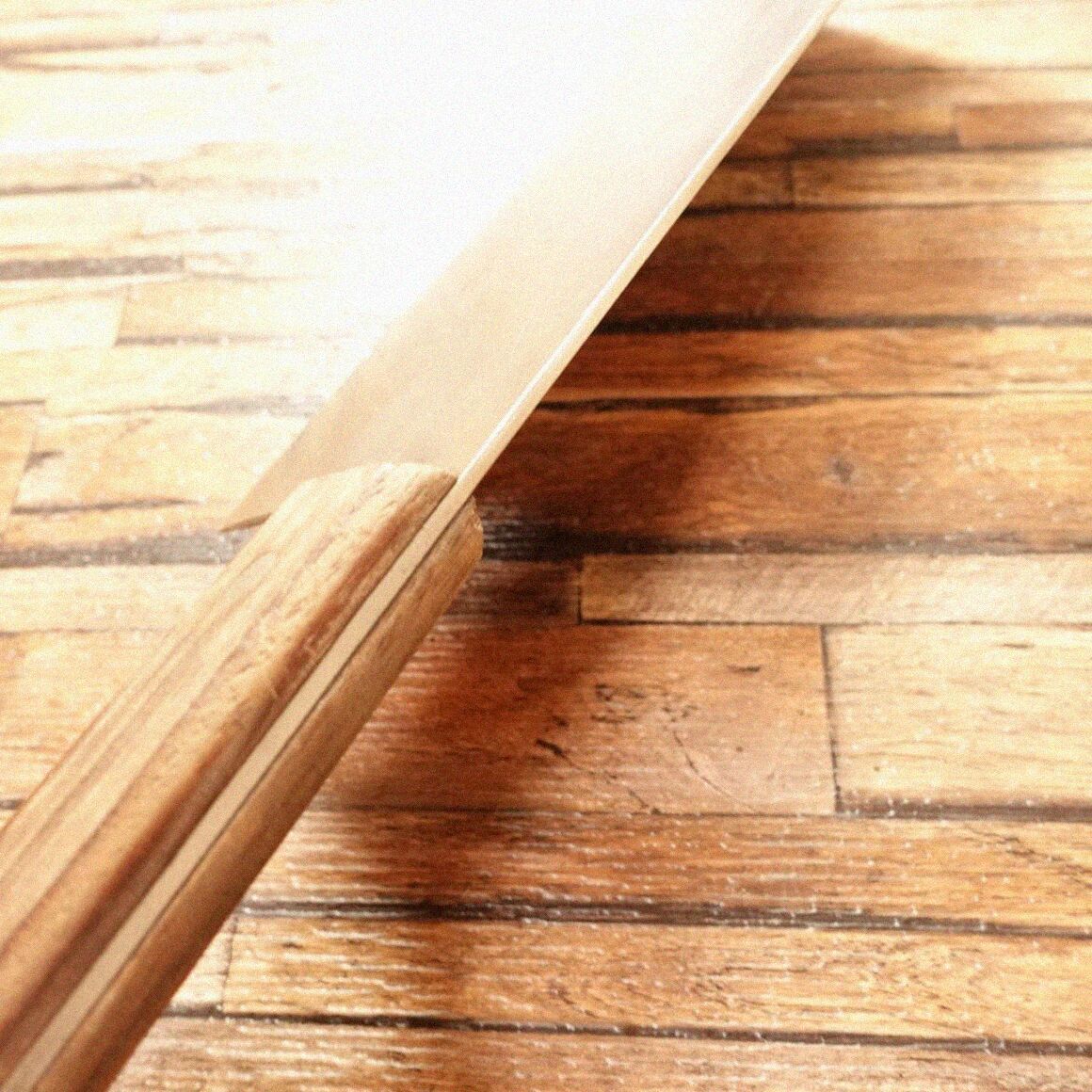 三崎 中華包丁 研ぎ済 ハガネ 大型 210 mm