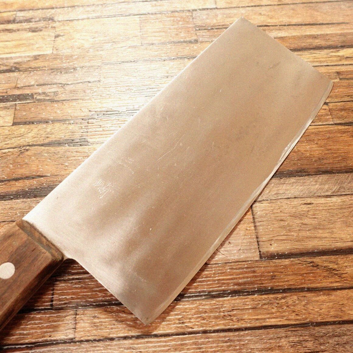 三崎 中華包丁 研ぎ済 ハガネ 大型 210 mm