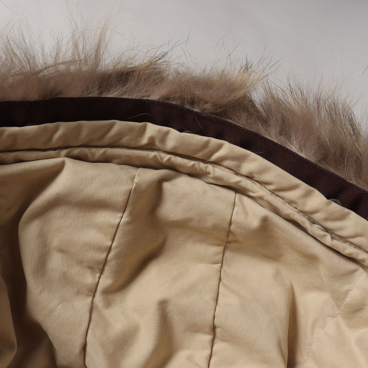 MONCLER ベージュ サイズ 2 L 青タグ コートダウンライナー フード MONCLER モンクレール ジャケット ベージュ サイズ:2 | 90s - 00s 青