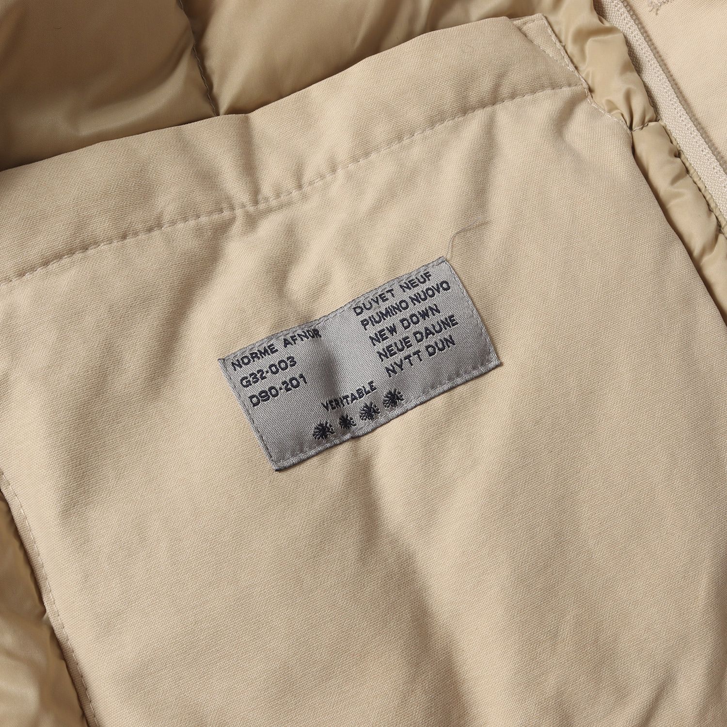 MONCLER モンクレール ジャケット ベージュ サイズ:2 | 90s - 00s 青