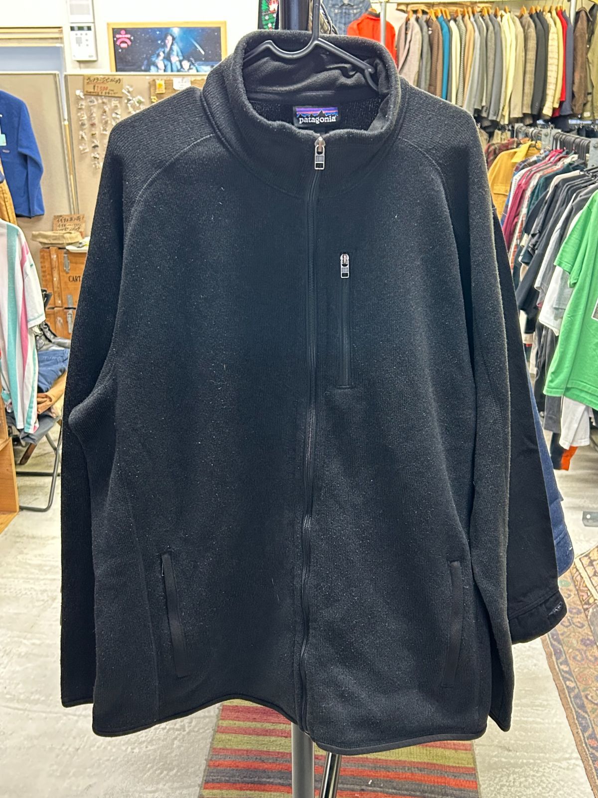 Patagoniaパタゴニア ベターセーター フルジップ フリース XXL USED