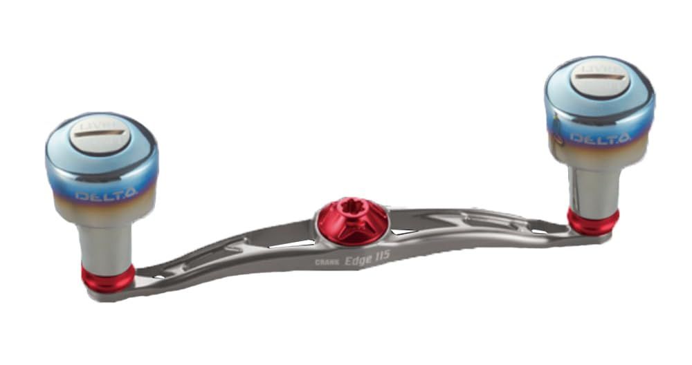 リブレ LIVRE 11326 クランク エッジ 115 ナンターナット無 チタン-レッド FE P-D 27-TIR